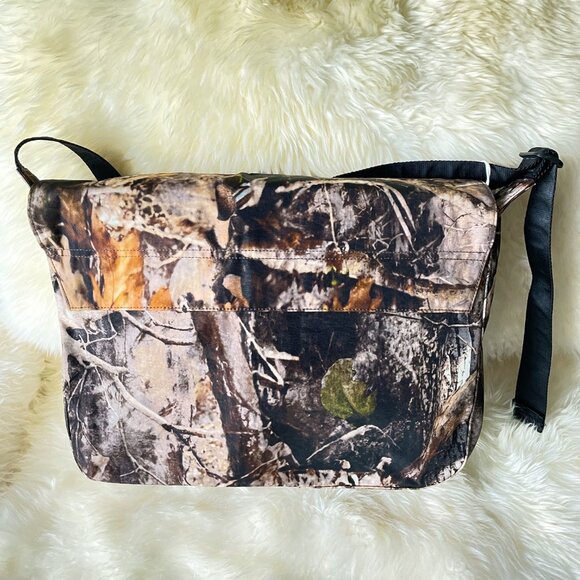 NWT Baggu Nylon Messenger Bag - Photo Forest - Picture 4 of 9